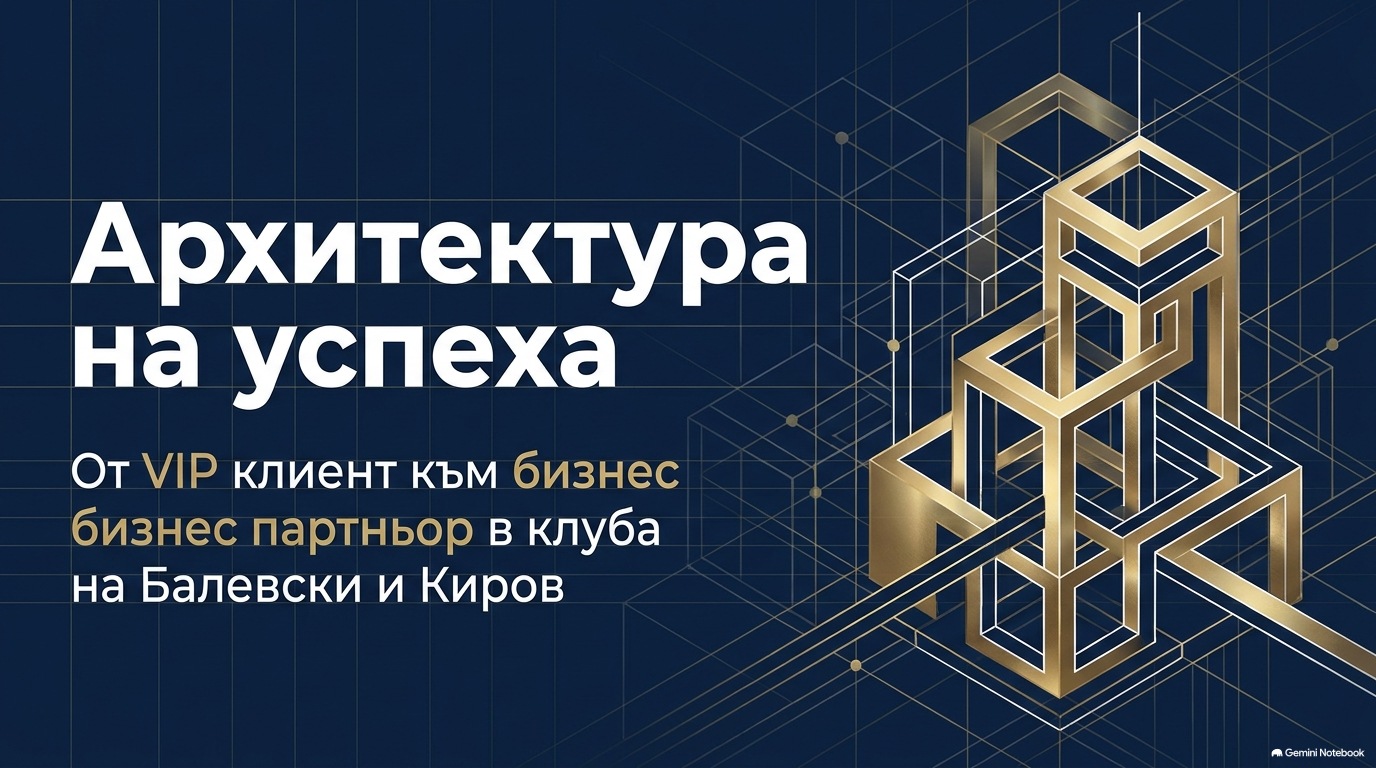 VIP Club презентация — Архитектура на успеха